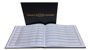 Professional Notary Records Journal Ledger Edition