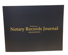 NRB-LGR - Professional Notary Records Journal Ledger Edition